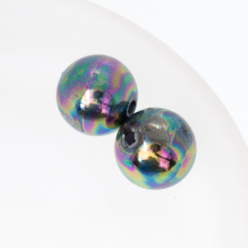 カラーレインボーパール|K371～K408|4mm～10mm|大白,クリーム